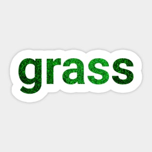 Grass Sticker